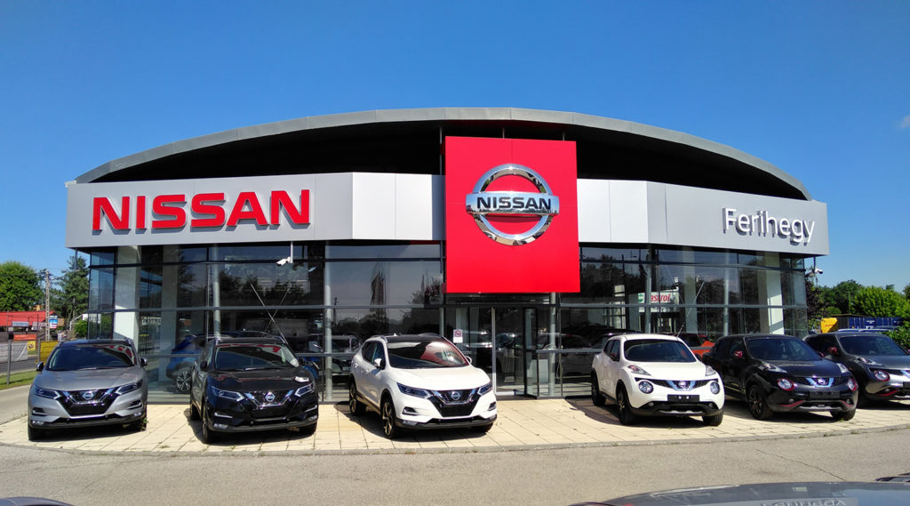 Nissan értékesítés és márkaszerviz